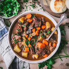 Beef & Guinness Stew with Baby Potatoes