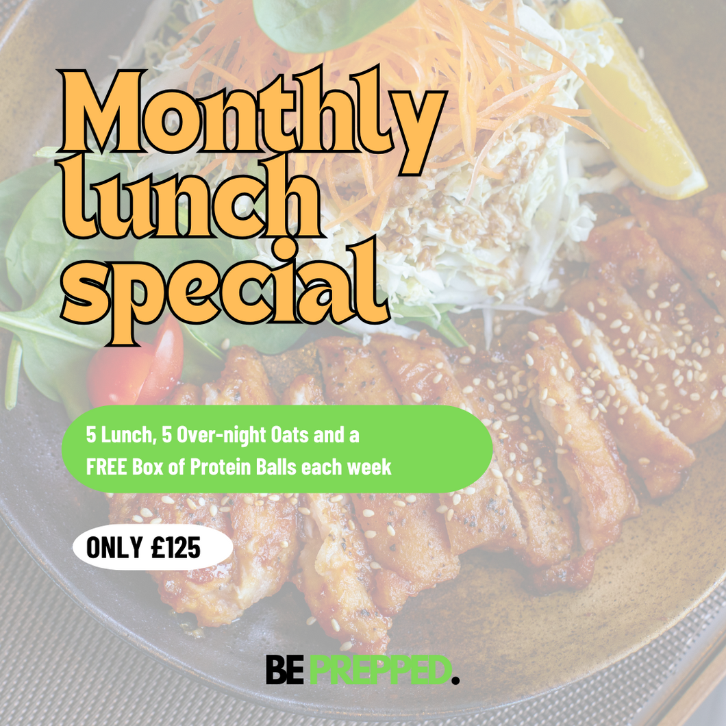 MONTHLY LUNCH SPECIAL