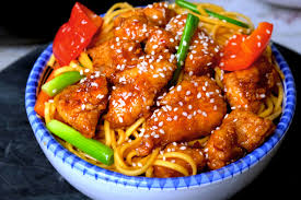Honey Chilli Chicken Noodles
